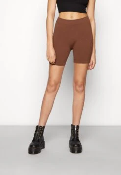 WEEKDAY Ina Seamless- Shorts - Brown