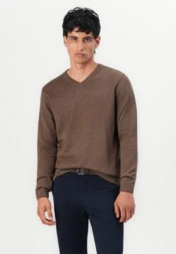 Tom Tailor BASIC V NECK - Jumper - Dark Taupe 12 Tom Tailor BASIC V NECK - Jumper - Dark Taupe -Zalando UK-Outlet 2d5dd3caa2d3445bb9c3e21290f914e6
