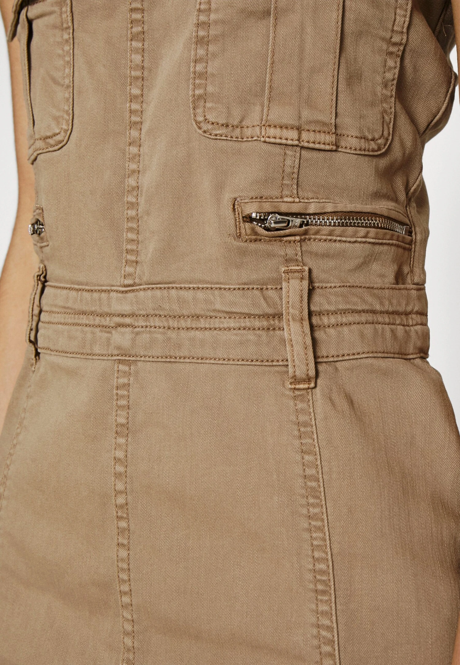 BDG Urban Outfitters Utility Dress - Jumper Dress - Chocolate 6 BDG Urban Outfitters Utility Dress - Jumper Dress - Chocolate - Image 6