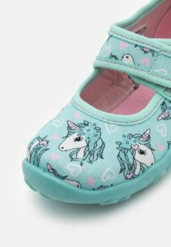 Superfit BONNY - Slippers - Hellgrün/mehrfarbig -Zalando UK-Outlet 2dc75fd4219444d391fa04f160c40ddb