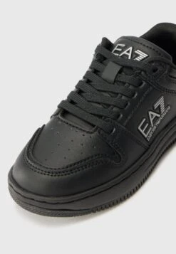 EA7 Emporio Armani UNISEX - Trainers - Black/silver-coloured -Zalando UK-Outlet 2de6cdf6b483417595245624c5bc5b69