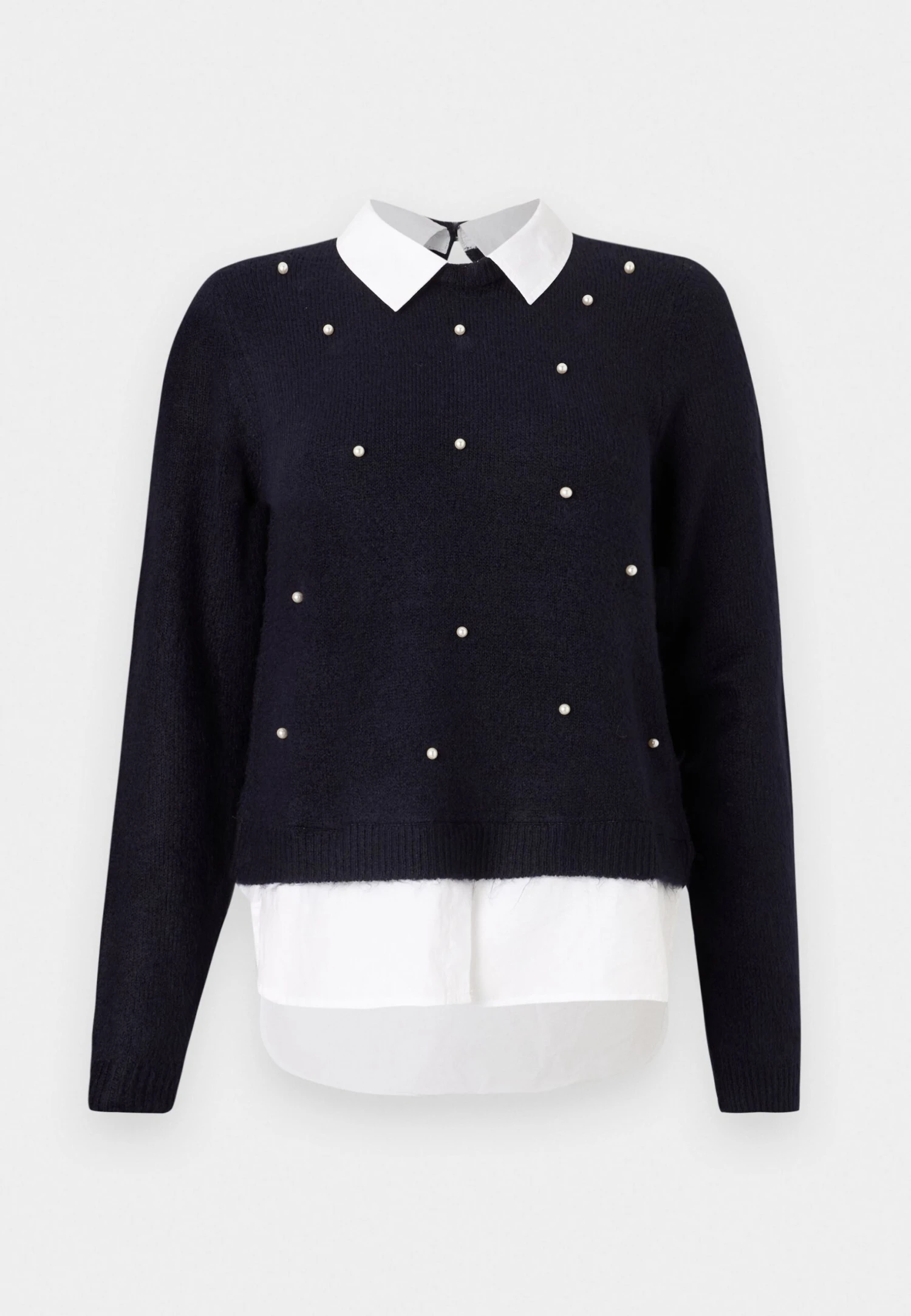 ONLY ONLDOLLY - Jumper - Medium Grey Melange/cloud Dancer 7 ONLY ONLDOLLY - Jumper - Medium Grey Melange/cloud Dancer - Image 7