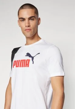Puma ESS LOGO - Print T-shirt - White 14 Puma ESS LOGO - Print T-shirt - White -Zalando UK-Outlet 2fb191d0825e408d9926b5849ce09283