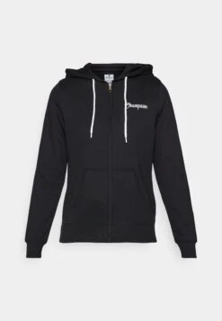 Champion GRAPHIC FULL ZIP HOODIE - Zip-up Sweatshirt - Black -Zalando UK-Outlet 2fdc734438d74f07893f3d225fbc4b90