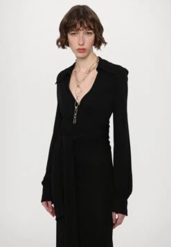DIANE VON FURSTENBERG PERFECT WRAP - Long Sleeved Top - Black -Zalando UK-Outlet 2ffd001bda3944a89502a937065f959f