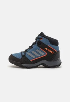 Adidas TERREX Terrex Hyperhiker Mid Unisex - Hiking Shoes - Steel/Grey/Impact Orange