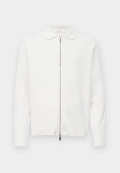 Selected Homme SLHMIKE LIGHT FULL ZIP - Cardigan - Egret -Zalando UK-Outlet 31f8716bf7794932b45f777476d0577e