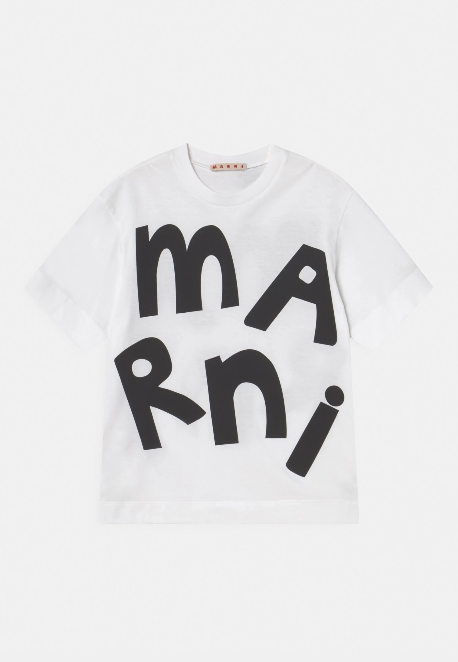 Marni Unisex - Print T-Shirt - White 1 Marni Unisex - Print T-Shirt - White