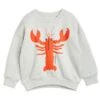 Mini Rodini Lobster Unisex - Sweatshirt - Grey Melange