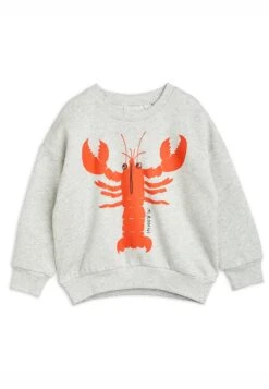 Mini Rodini Lobster Unisex - Sweatshirt - Grey Melange
