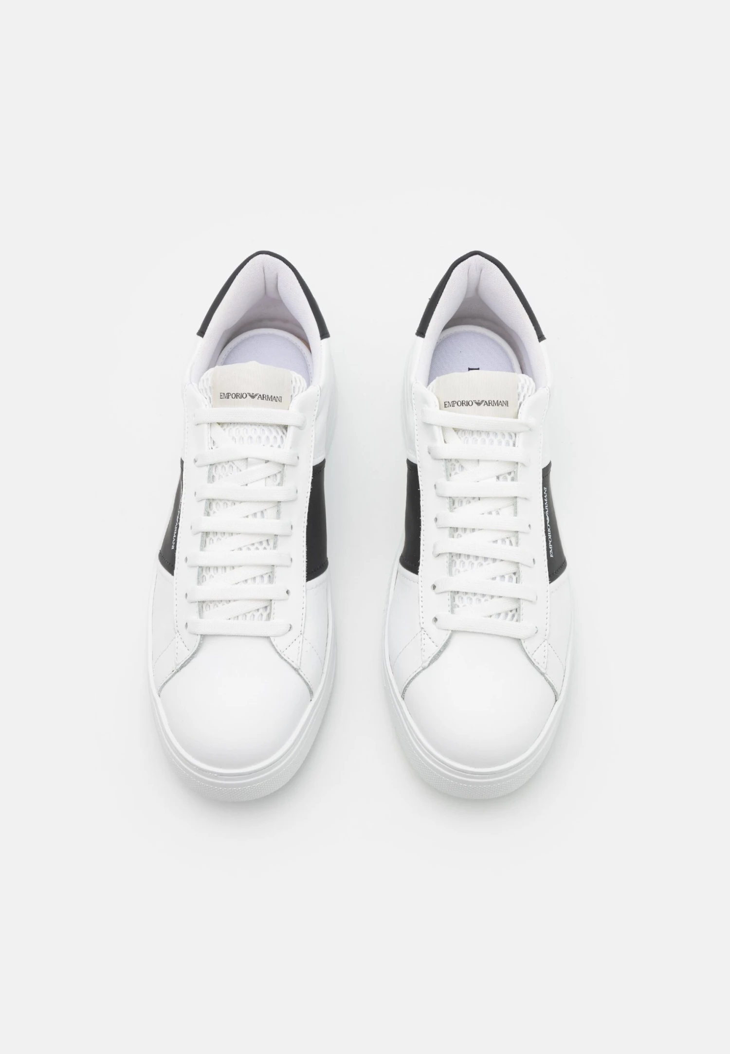 Emporio Armani Zar - Trainers - White/Black 4 Emporio Armani Zar - Trainers - White/Black - Image 4