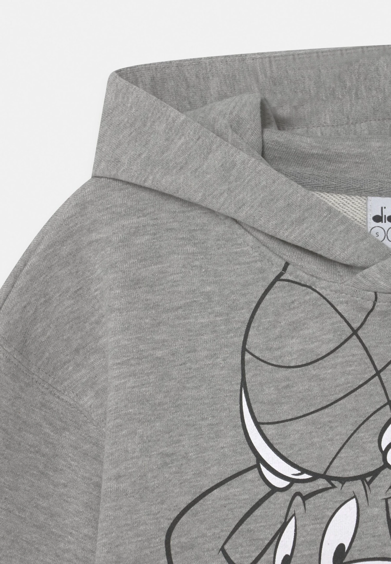 Diadora Hoodie - Hoodie - Grey Melange 3 Diadora Hoodie - Hoodie - Grey Melange - Image 3