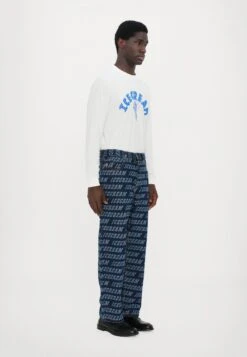 REPEAT LOGO DOUBLE SCOOP PANT - Relaxed Fit Jeans - Indigo -Zalando UK-Outlet 33f5cf13c9c94c63bd64064df30b7747