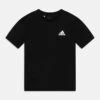 Adidas Sportswear Loose Unisex - Print T-Shirt - Black/Silver Metallic