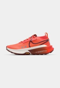 Nike Performance ZOOMX ZEGAMA 2 - Trail Running Shoes - Fir/desert Ochre/clay Green/college Grey/sail/bright Crimson -Zalando UK-Outlet 340908556eb141b29e87894e1c883d55