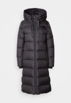 Marc O'Polo LONG COAT WITH HOOD DRAWSTRING AT WAIST - Down Coat - Black -Zalando UK-Outlet 342520f0ade54b7fb2eaf6c1a617589f