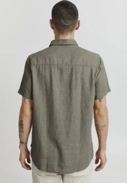 Solid SDALLAN LINEN MIX - Shirt - Vetiver -Zalando UK-Outlet 347a22eab6e5413698ced9560cd7fed1