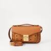 MCM TRACY CROSSBODY - Cross Body Bag - Cognac