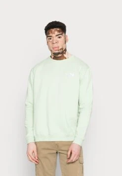 Mennace Unisex Washed Regular - Sweatshirt - Light Green