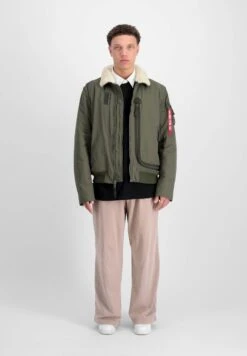 Alpha Industries Bomber Jacket - Dark Olive