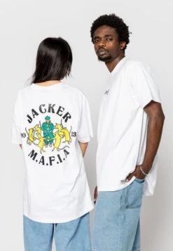 Dancing Rats Unisex - Print T-Shirt - White