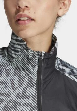 ADIDAS PERFORMANCE Trail- Windbreaker - Silver Black -Zalando UK-Outlet 38a34ec0a6fb4d8796de99b1a17c8304