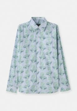 Billionaire Boys Club GLOW IN THE DARK DIAMONDS & DOLLARS STRIPED - Shirt - White/blue -Zalando UK-Outlet 38faf94bb06f4f35a10026cd19f6afbb