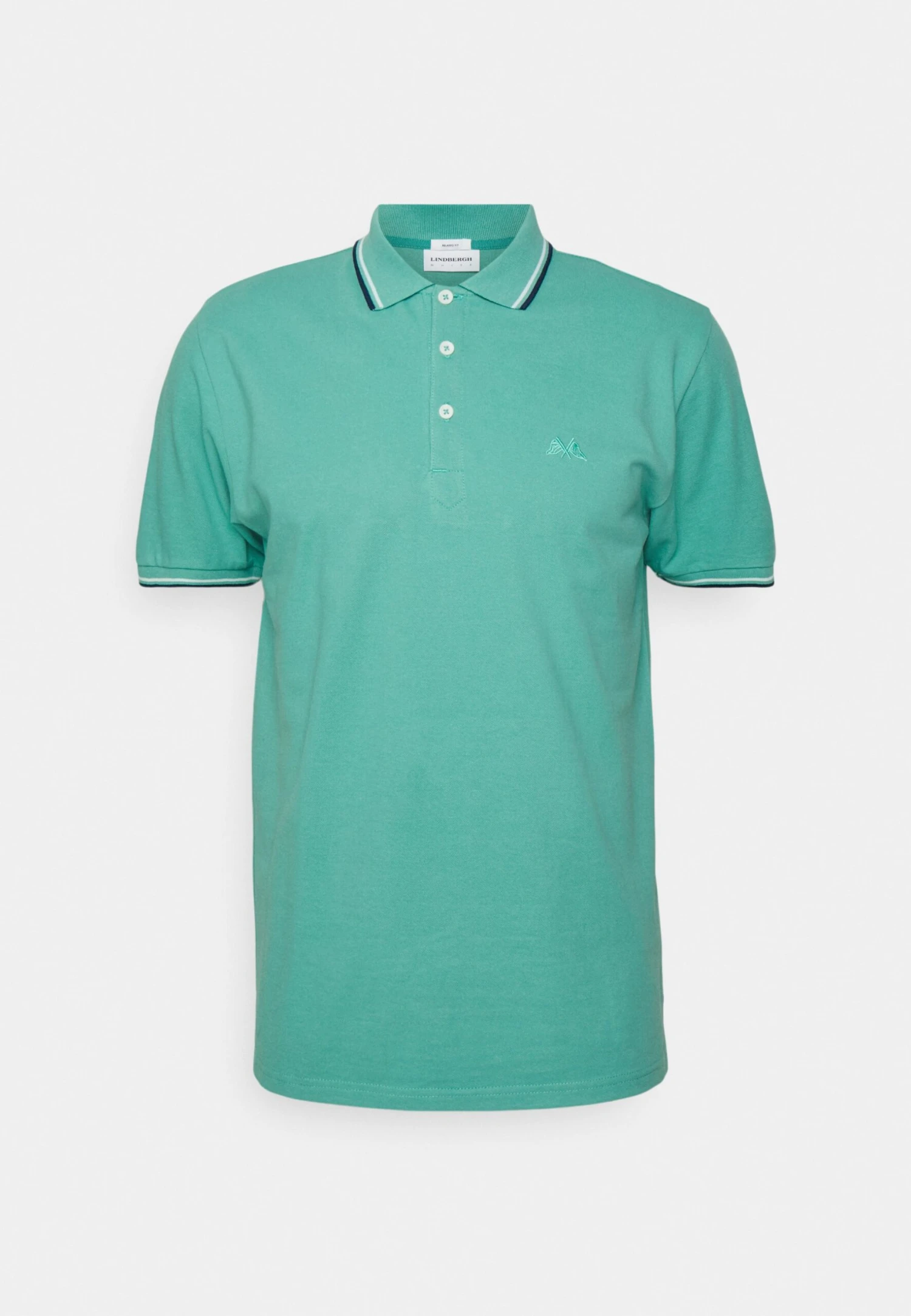Lindbergh Contrast Piping - Polo Shirt - Light Green 1 Lindbergh Contrast Piping - Polo Shirt - Light Green