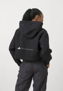 Adidas By Stella Mccartney HOODIE - Zip-up Sweatshirt - Black -Zalando UK-Outlet 39a1722e14714f35b9abbb7859e1fbb3