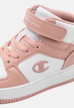 Champion Rebound 2.0 Mid Unisex - Basketball Shoes - White/Pink -Zalando UK-Outlet 3ad304bc36f549bfbcced4e3a49b0169