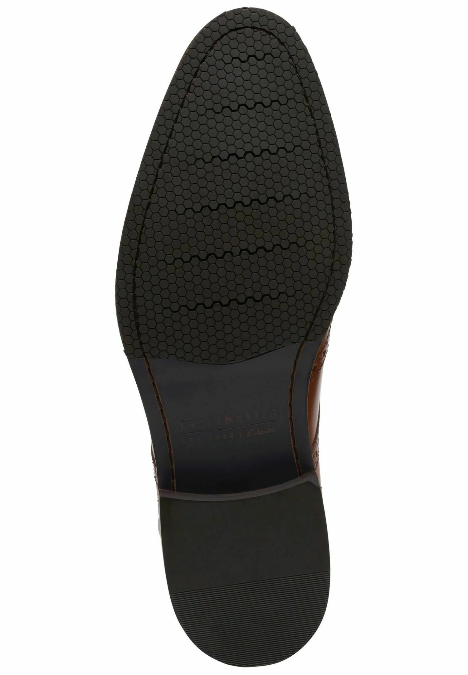 Clarks Smart Lace-Ups - Tan Leather 5 Clarks Smart Lace-Ups - Tan Leather - Image 5