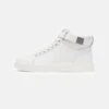 Calvin Klein High Top Lace Up - High-Top Trainers - Bright White
