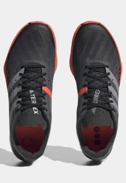 ADIDAS PERFORMANCE Terrex Speed Ultra - Trail Running Shoes - Core Black/Matte Silver/Solar Red -Zalando UK-Outlet 3cfff1fa41bc4fad8a3743f354da5704