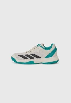 ADIDAS PERFORMANCE COURTFLASH UNISEX - Multicourt Tennis Shoes - Pure Teal/silver-coloured/lucid Lemon -Zalando UK-Outlet 3dc7f280be604e1eb0cfb9385f9a6cff