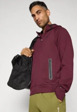 Champion C-TECH FULL ZIP HOODIE - Zip-up Sweatshirt - Bordeaux -Zalando UK-Outlet 3f36e3aa1c4341cd880e4292007fc7df