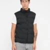 Only & Sons ONSUNION SEAMLESS LIFE PUFFER VEST - Waistcoat - Black