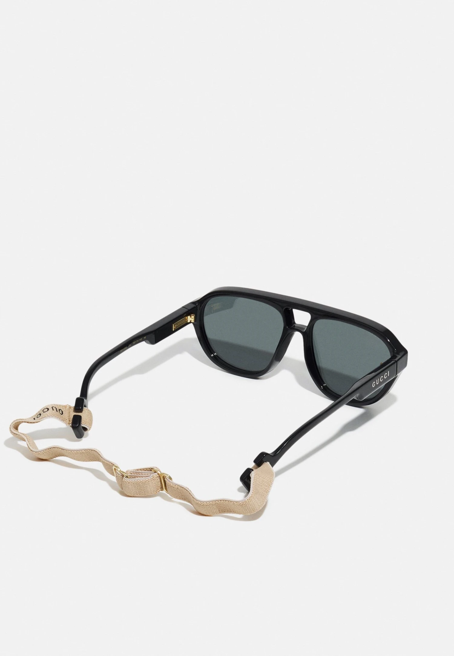 Gucci Sunglasses - Black/Silver-Coloured 2 Gucci Sunglasses - Black/Silver-Coloured - Image 2