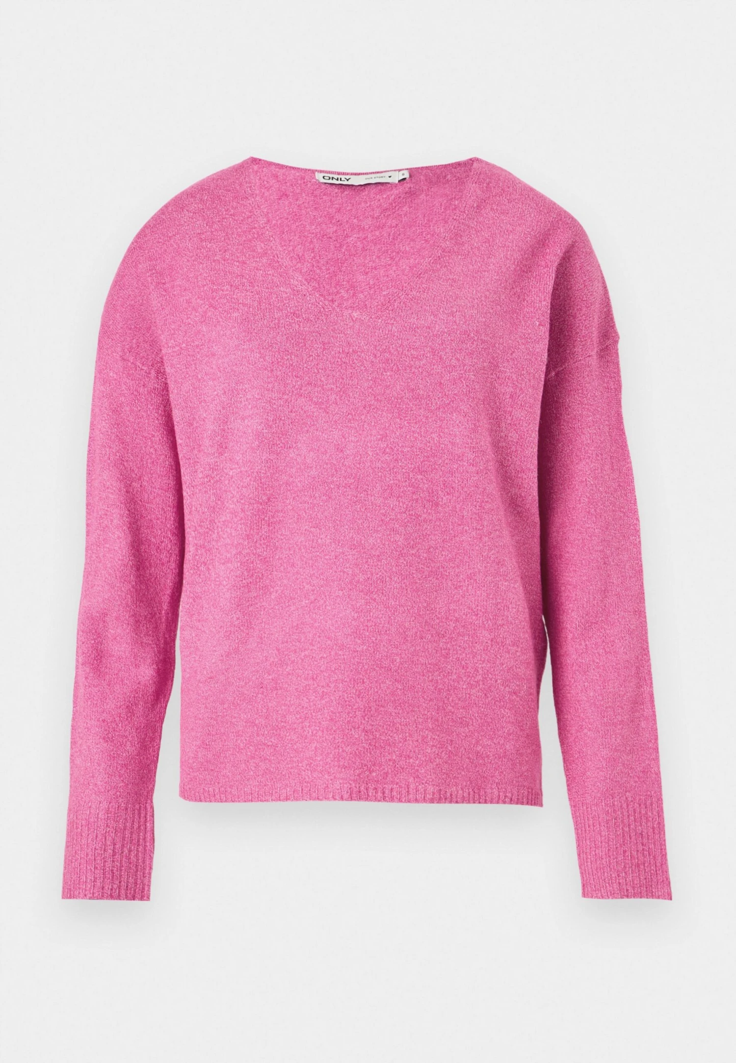ONLY ONLRICA LIFE L/S V-NECK NOOS - Jumper - Raspberry Rose 5 ONLY ONLRICA LIFE L/S V-NECK NOOS - Jumper - Raspberry Rose - Image 5