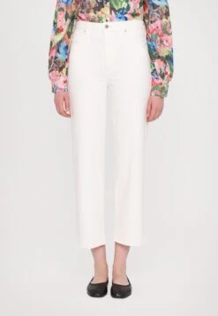 FRAME THE WIDE - Wide Leg - White