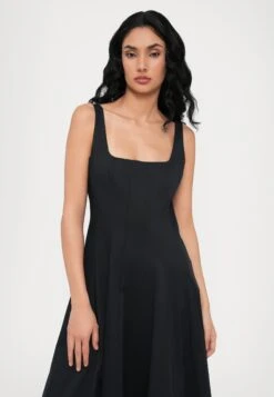 Staud WELLS DRESS - Day Dress - Black -Zalando UK-Outlet 418346ee73614127a17cbcf475200ec2