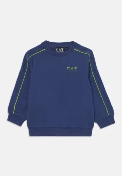 EA7 Emporio Armani SWEATSHIRT UNISEX - Sweatshirt - Blue
