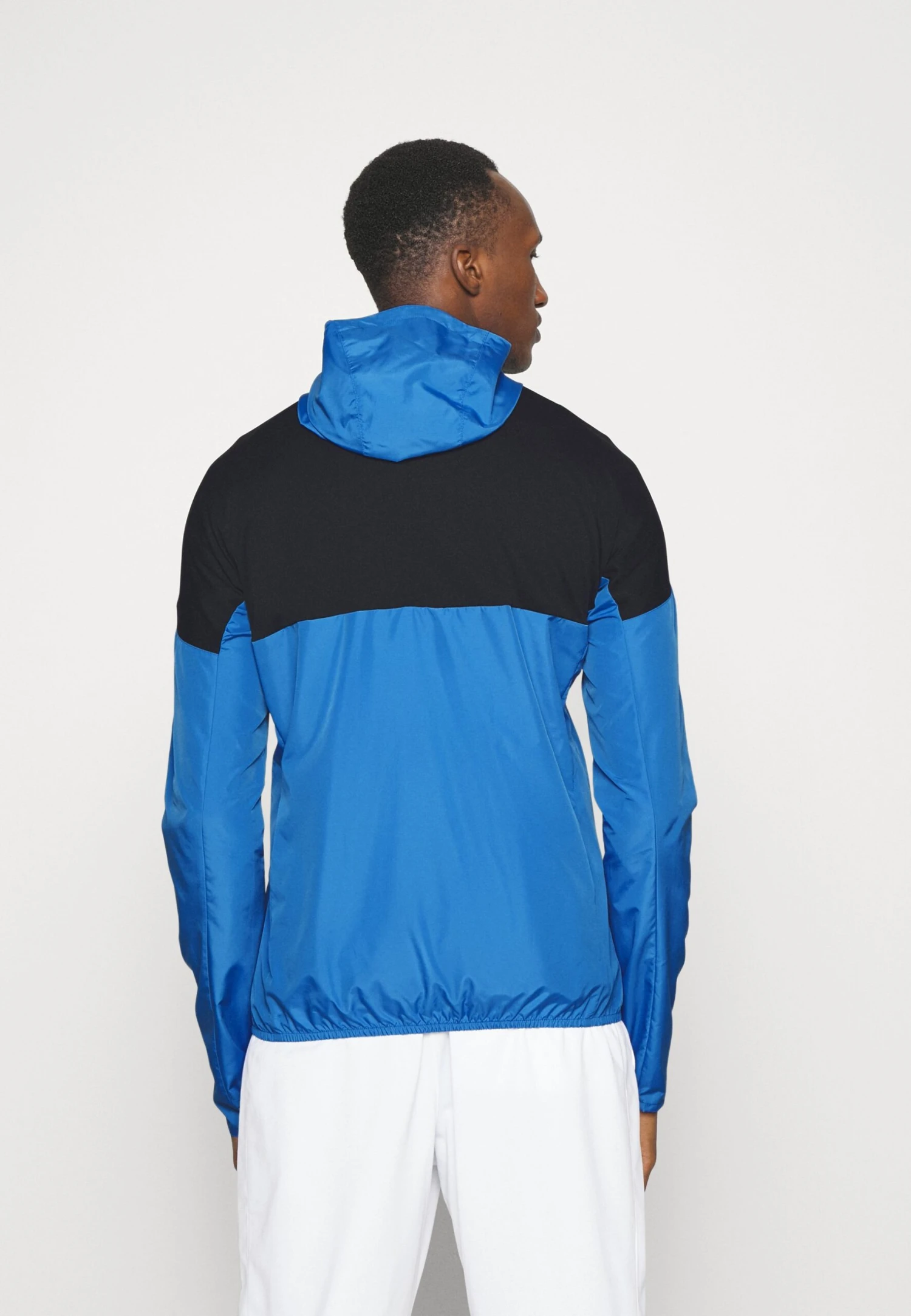 Mizuno Hooded Jacket - Training Jacket - Nebulas Blue 3 Mizuno Hooded Jacket - Training Jacket - Nebulas Blue - Image 3