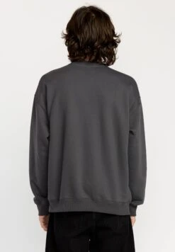 Volcom SINGLE STONE CREW - Sweatshirt - Asphalt Black -Zalando UK-Outlet 423125a4cbd84228a45cdf33629d1008
