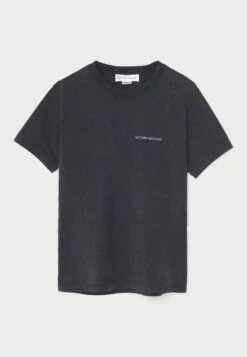 Victoria Beckham SHRUNKEN LOGO TEE - Basic T-shirt - Black -Zalando UK-Outlet 4277bc6947194e999d8ee5f3b7411337