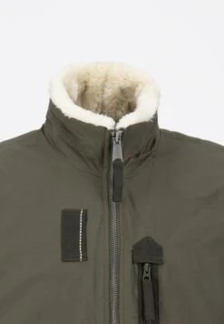 Alpha Industries Bomber Jacket - Dark Olive -Zalando UK-Outlet 42f2322193b54080bed8bb3e4e264f05