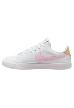 Nike Sportswear Court Legacy Unisex - Trainers - White/Pink Foam Sesame Honeydew