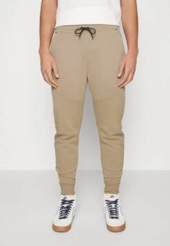 Nike Sportswear M Nk Tch Flc Gx Jggr - Tracksuit Bottoms - Khaki -Zalando UK-Outlet 43f878c82bb94f928d8b5651eb46d3ec