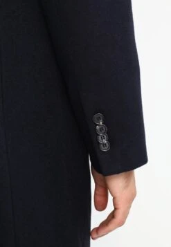 Pier One Classic Coat - Navy -Zalando UK-Outlet 45269cb0f6b341b796077eef8022c5d0