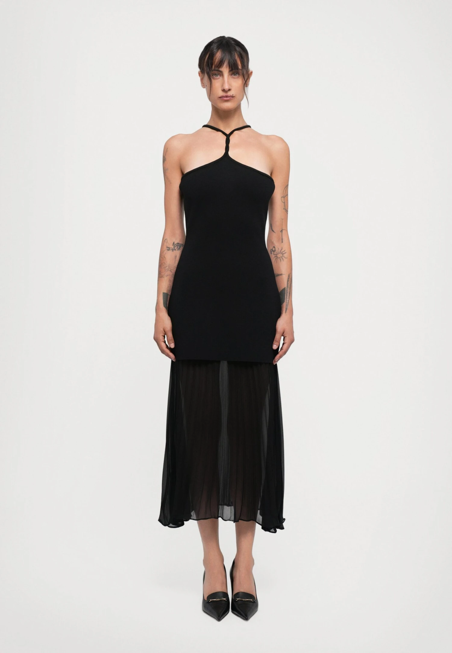 VETA KNIT DRESS - Cocktail Dress / Party Dress - Black 1 VETA KNIT DRESS - Cocktail Dress / Party Dress - Black