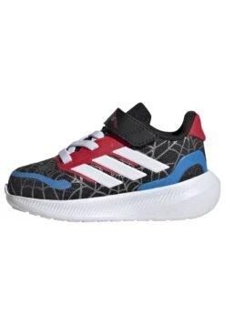 ADIDAS PERFORMANCE RUNFALCON UNISEX - Road Running Shoes - Black/white/pure Ruby